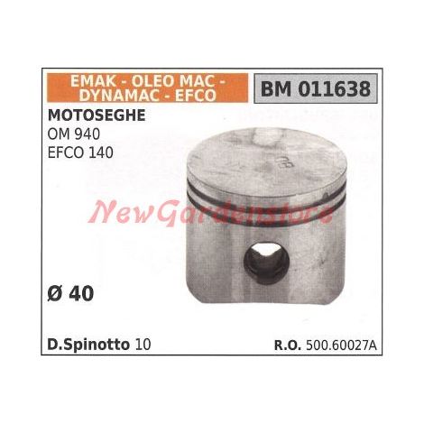 Desatascador de motosierra OLEOMAC OM 940 EFCO 140 Ø 40mm EMAK 011638