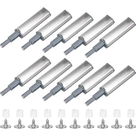 10 piezas de amortiguador magnético para puerta de armario, cajón, muebles y alacena. (1/5)