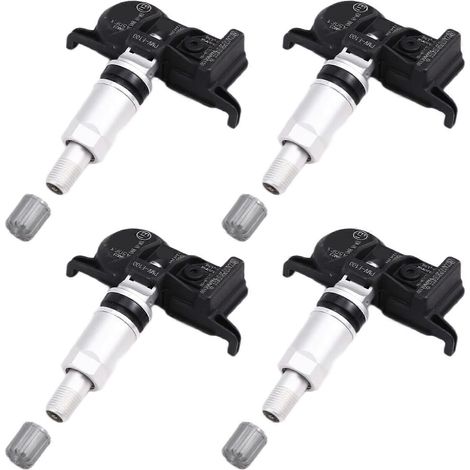 4 capteurs TPMS 42607-02070 pour Toyota Corolla, Hiace, Avalon et Camry, compatibles avec les systèmes de surveillance de la pression des pneus PMV-E100 433 MHz (1/5)