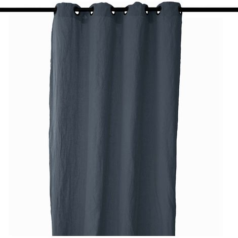 Rideau 8 oeillets en lin SONATE DECO (1/5)