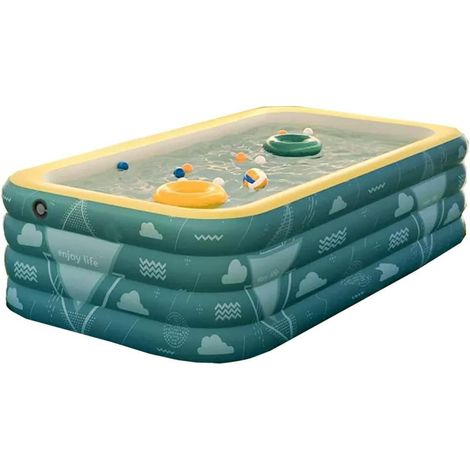 Piscine pour bébés et jeunes enfants, baignoire de piscine domestique épaisse, 1,5 mètre (1/5)