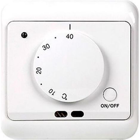 BEBUSINGOTO Thermostat für Fußbodenheizung, Temperaturregler AC 230 V 50/60 Hz 16 A