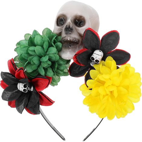 Decorative Plastic Skeleton Headband, Halloween Theme (1/5)