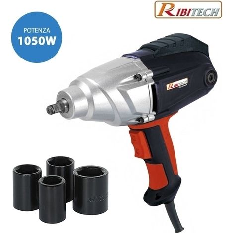 Avvitatore pneumatico elettrico/Chiave ad impulsi elettrica 1050W Ribitech - PRCCELCD (1/2)