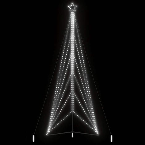 Sapin de Noël à LED-Décoration de Fête pour Noël 861 LED blanc froid 478 cm 138536 (1/5)