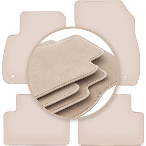 Premium-Fußmatten in Beige für: Opel Zafira C Minivan 2012-2018 (1/5)