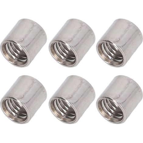 Kit d'écrous de raccordement cylindriques à filetage interne M81,25-10-L10mm (50 pièces) (1/5)