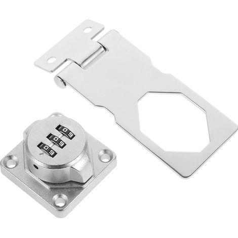 Serrure Tiroir à Code Mécanique Verrouillage Porte Anti-vol pour Armoire et Bureau Serrure Combinée Robuste pour Protection des Fichiers et Objets Personnels (1/5)