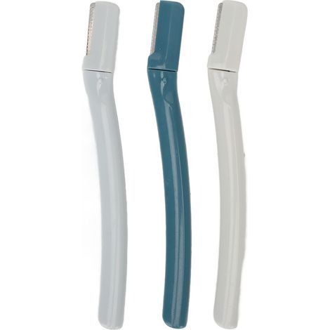 Kit de Soin Sourcils 3 Pièces avec Tondeuse Précision et Ciseaux Courbés Inox (1/5)