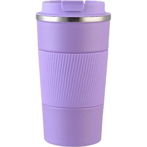 Tasse à café intelligente avec mesure de température, en acier inoxydable 304, thermos portable pour voiture, tasse pour femme (1/5)