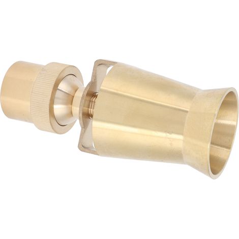 Messing-Eisturm-Zedernholz-Wasserbrunnen-Düsenkopf, verstellbar, Teichsprenger, G1-Innengewinde 32 mm (1/5)