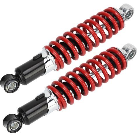 Lot de 2 amortisseurs de moto 250 mm pour 50 cc 125 cc Dirt Pit Bike ATV Go Kart. (1/5)