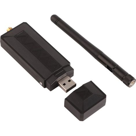Carte Wifi Usb - Chipset Ar9271 - Antenne Detachable 2dBi - Pour Ordinateur Et Television - 1 Unite (1/5)