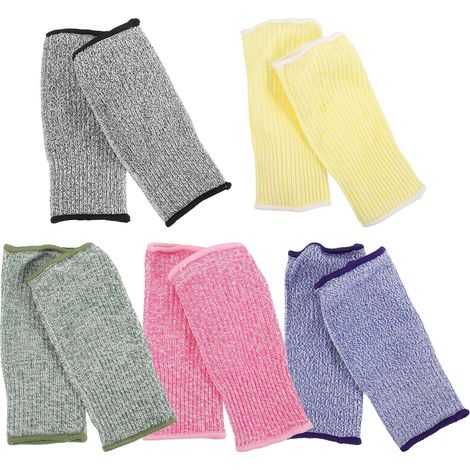Pairs Cut Resistant Arm Protectors, Breathable, Lightweight, Ergonomic HPPE Arm Sleeves for Men and Women, Gardening and Yard Work, Multiple Styles (1/5)