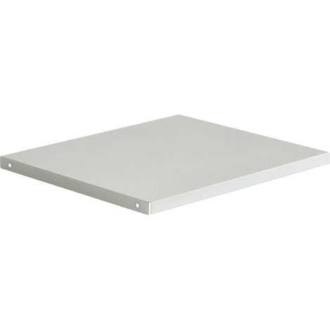 Ensemble d'étagères en métal pour armoire vestiaire BARTEK, 265 x 10 x 405 mm, gris, 10 pcs.
