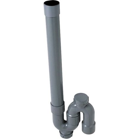 Vertikaler Waschmaschinen-Siphon 40mm - Wirquin