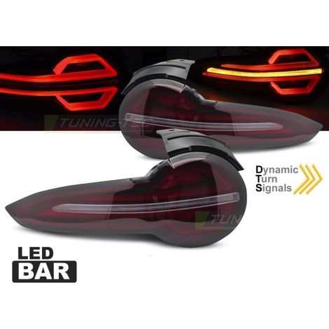 Paire de feux arriere Mazda MX5 ND 15-23 FULL LED Dyn Rouge Fume (1/4)