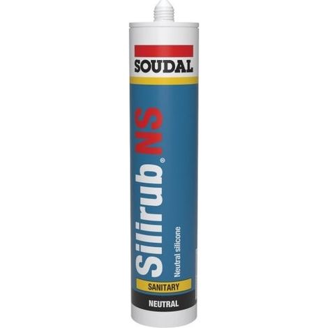 Soudal Silirub NS Silikon-Dichtmasse transparent