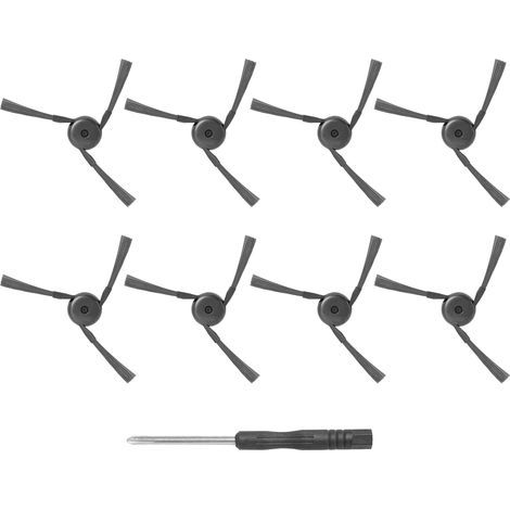 Lot de 8 brosses latérales compatibles aspirateur robot Dreame X40 Ultra X40 Master L40 Ultra X50 Ultra L50 Pro Ultra (1/5)