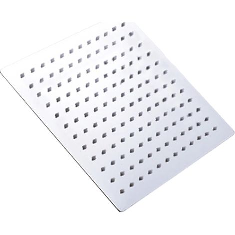 Cabezal de ducha de bajo consumo de agua, fabricado en acero inoxidable, cuadrado de 30 cm (12 pulgadas). (1/2)