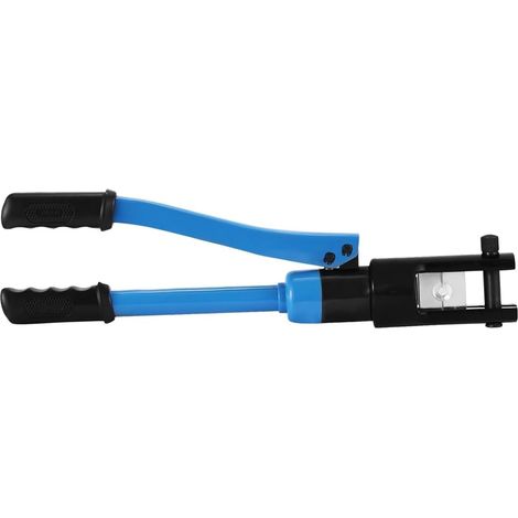 Outil de Compression hydraulique Pince à sertir avec 10 Matrices 16-240mm² Outil de Fil de borne Pince à sertir de cosse de câble de Batterie électrique (1/5)