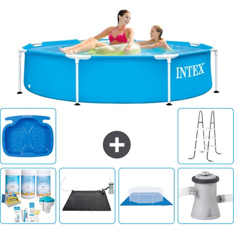 Intex Piscine Tubulaire Ronde - 244x51 cm - 7-pièces  S20990 (1/5)