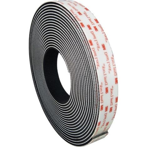 Cinta de Velcro Ultrafuerte Dual Lock Unión Desmontable 3M SJ3550 10 m (1/2)