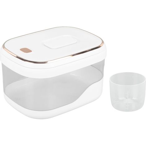 Seau à riz à pression, grande capacité, récipient de stockage de riz hygiénique pour la maison et le restaurant, 5 kg (1/5)