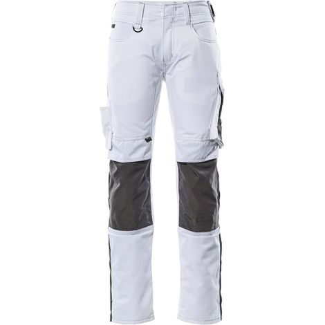 Mascot UNIQUE Bundhose Mannheim 12679-442-0618 Gr. 42 weiss/dunkelanthrazit