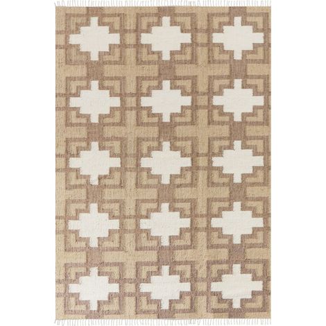 Rug KONURTAY Beige 160 x 230 cm Jute