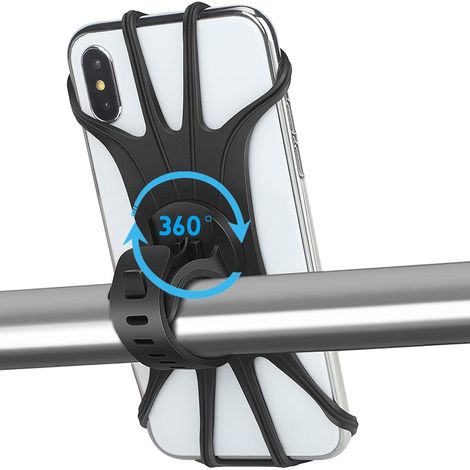 Support de téléphone portable pour vélo, clip universel pour guidons de vélos de route et de VTT (1/3)