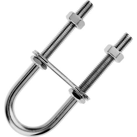 Inox 304 oeil de poupe en acier inoxydable bateau u vis de bateau u m8 (1/5)