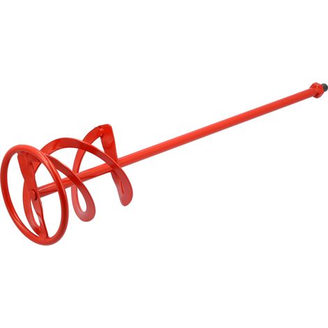 Spiralrührer 140 mm M14, verzinkter Stahl (1/3)