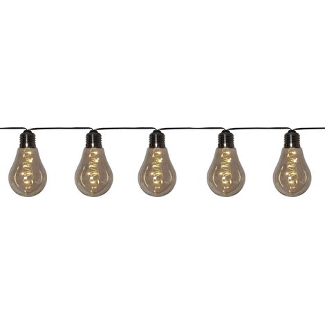 Star LED-Lichterkette 'Glow', 10-teilig, Rauchglas, (1/5)