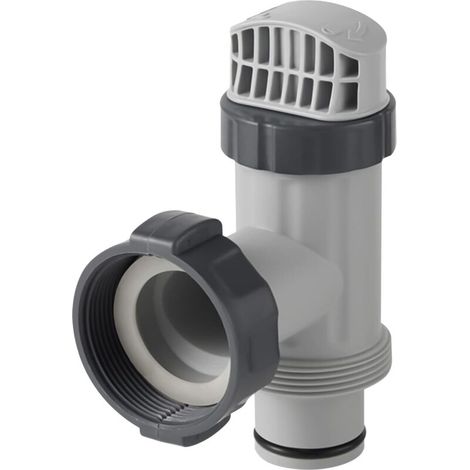 Grande valve de piston de piscine,11872 piscine plongeur valve double breakaway tuyau plongeur valve tuyau té connecteur (1/4)
