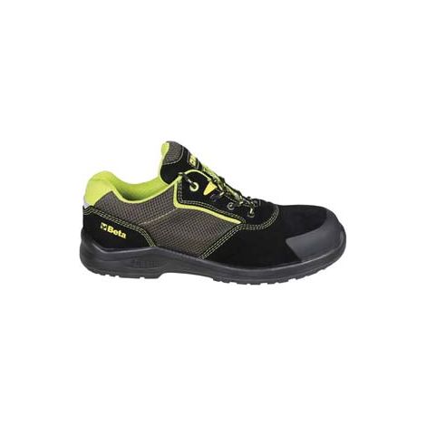 SCARPA BASSA IN PELLE SCAMOSCIATA 7223PEK S1P  n°44    BETA