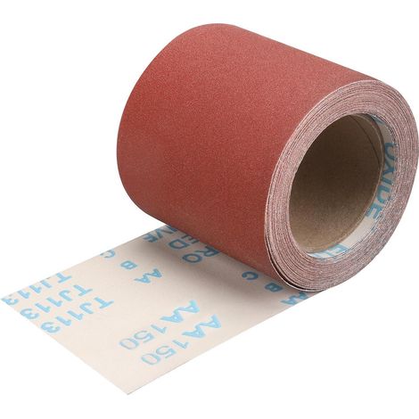 Schleifpapier Rolle 115 mm 10 m Körnung 150 Hartholz SBJ-115mm-150 (1/5)