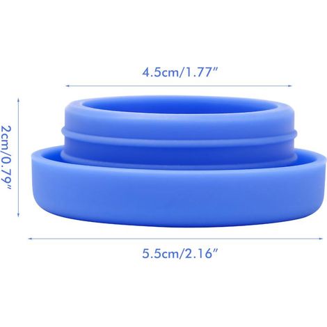 5 Gallons Seau à Eau Couvercle à Clip Anti-Fuite Réutilisable en Silicone Bouchon de Bouteille d'Eau Étanche (1/5)