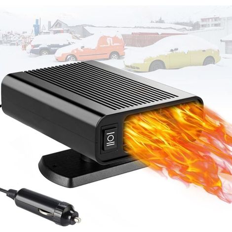24V 150W 2 in 1 Car Heater Portable Car Fan Car Defroster Heater for Camping RV SUV MUMU (1/4)