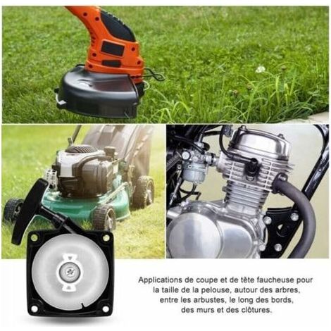 VURAHOME - Lanceur pour moteur thermique – Puissance 52 cm3 – Outil sur perche et tarière – Adapté pour terrains accidentés (1/5)