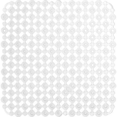 Tapis D'Évier de Cuisine, PVC Tapis évier Protection évier, Tapis Égouttoir, pour Évier Acier Inoxydable et Céramique, 28 x 28 cm (1/5)