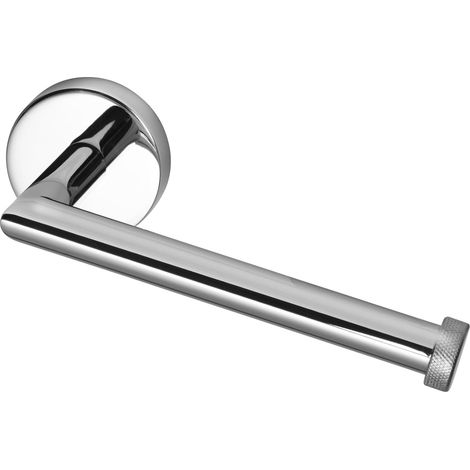 Croydex Chrome Wall Mounted Toilet Roll Holder, Flexi-Fix - Knightsbridge (1/5)
