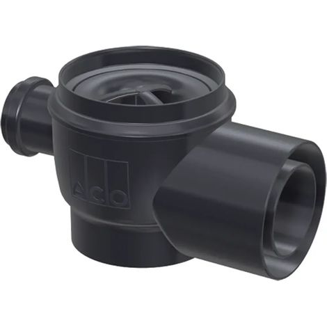 ACO Avaloir de sol Easy-Flow DN70/100/1,5Degrés/1,6l/s/ KstHalter./ WS50 arrivée latérale DN50, 2700.00.00