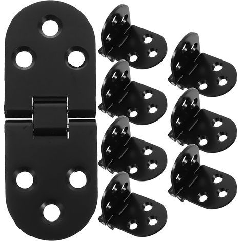 8 Pieces Furniture Suitable Wardrobe Cabinet Folding Hinges Pieces (1/5)