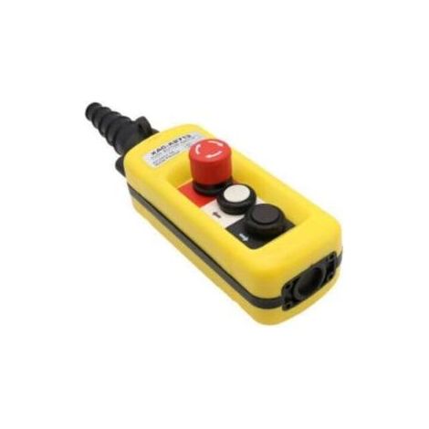 Bouton d'arrêt d'urgence ,Deux poussoirs + bouton d'arrêt d'urgence-XAC-A2713 (1/4)