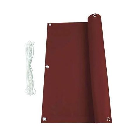 STUOIA OMBREGGIANTE PVC CON CORDA - mt.6x0,90h. COLORE TESTA DI MORO FER 455312 (1/3)