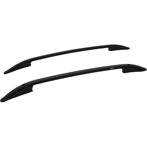 TURTLE kompatibel mit Mitsubishi Triton (Mk4) 2006-2014 Dachreling Crown Schwarz (1/5)
