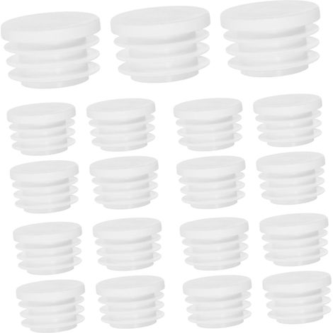 POPETPOP 60 Bouchons de tubes en plastique, Bouchons de tubes ronds (1/5)