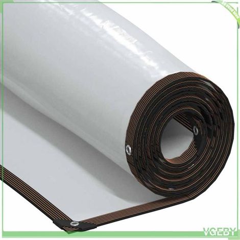 Housse protection plantes - 3x8 m - PE 140 g/m² - Œillets aluminium 1 m - Transparente 70% (1/5)