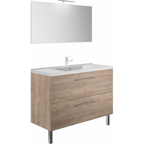 CAREA - Concept plan vasque + meuble tiroirs LUNEA 120 cm (1/3)